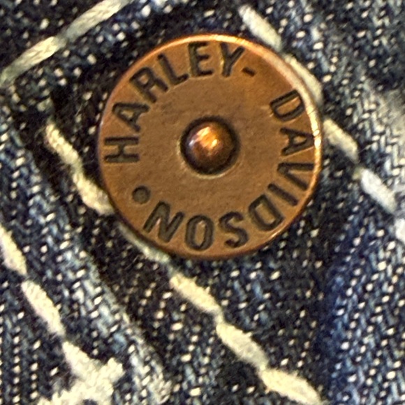 Harley-Davidson Women’s Size 4 x 30” Light Blue Flare Jeans - Picture 14 of 14